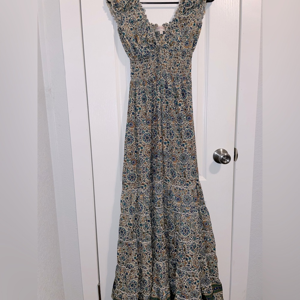 Patterned long dress